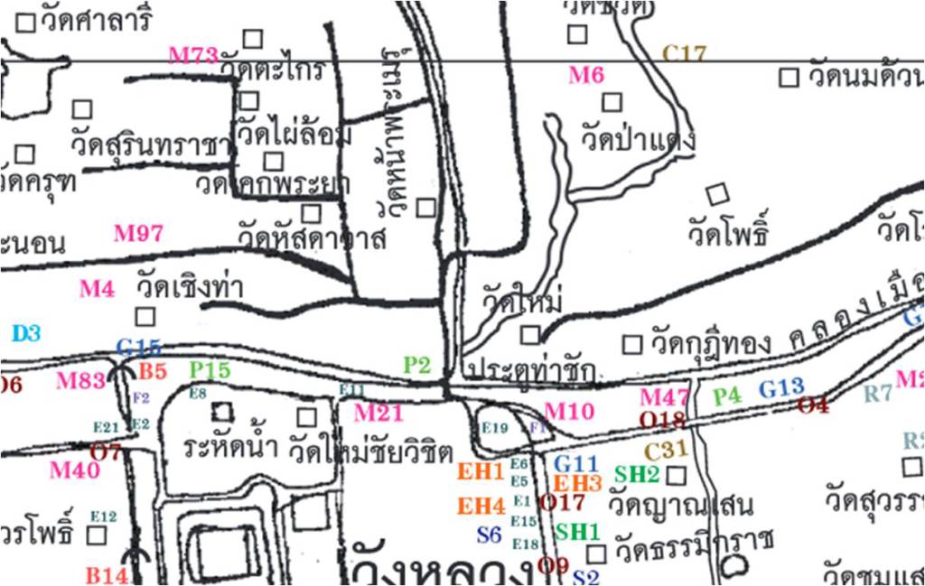 แผนที่ไปวัดตะไกร