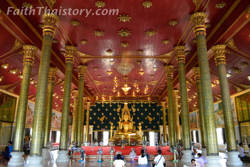 พระพุทธชินราช องค์จำลอง ในวิหารสุทธิธรรมรังสี