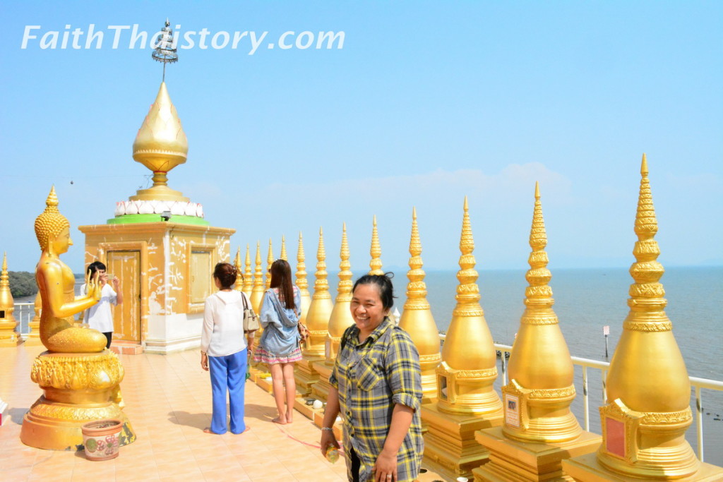 บรรยากาศด้านบนพระธาตุคงคามหาเจดีย์