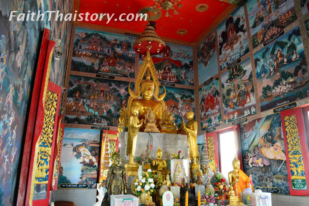 พระพุทธชินราชจำลอง ในพระอุโบสถ