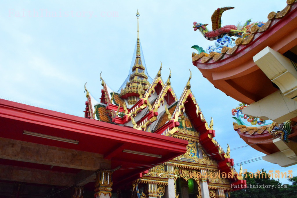 ความสวยงามของวิหารหลวงพ่อสำเร็จศักดิ์สิทธิ์